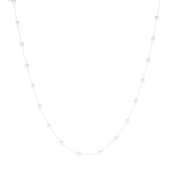 Collana girocollo ZAG Bijoux acciaio dorato con madreperla MISURA UNICA
