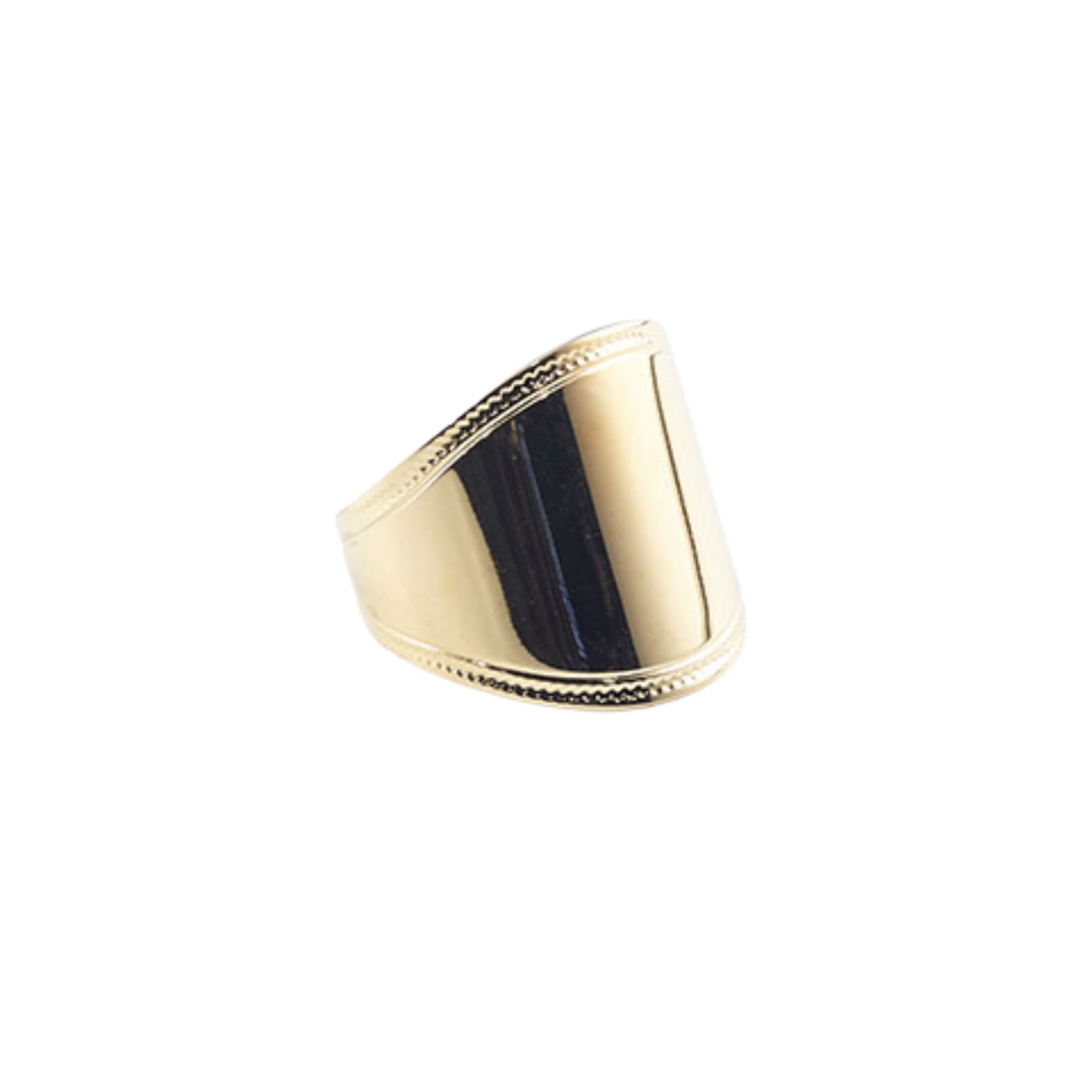 Anello spesso da donna ZAG Bijoux Pure in acciaio dorato Regolabile dalla 12 alla 18