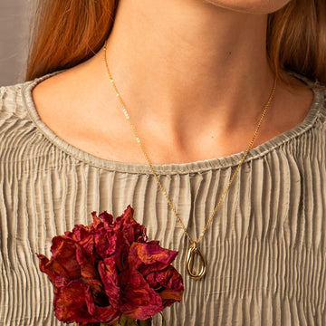 Collana Pandora in argento dorato | JOY Gioielli