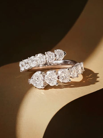 Anelli in oro con diamanti Recarlo 