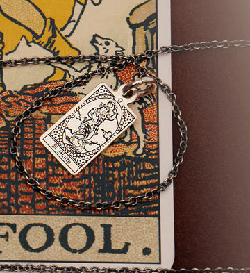 Ciondolo Tarocchi il Matto Nove25 argento 