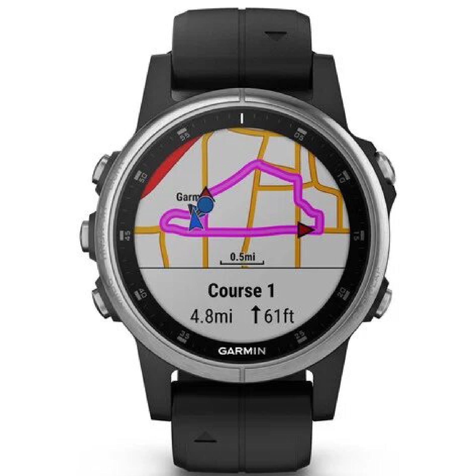 Orologio GPS Garmin Fenix 5S Plus unisex 010-01987-21-2