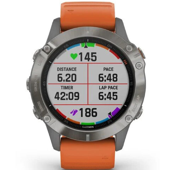 Orologio GPS Garmin Fenix 6 da uomo 010-02158-14-6