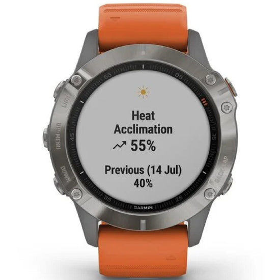 Orologio GPS Garmin Fenix 6 da uomo 010-02158-14-8