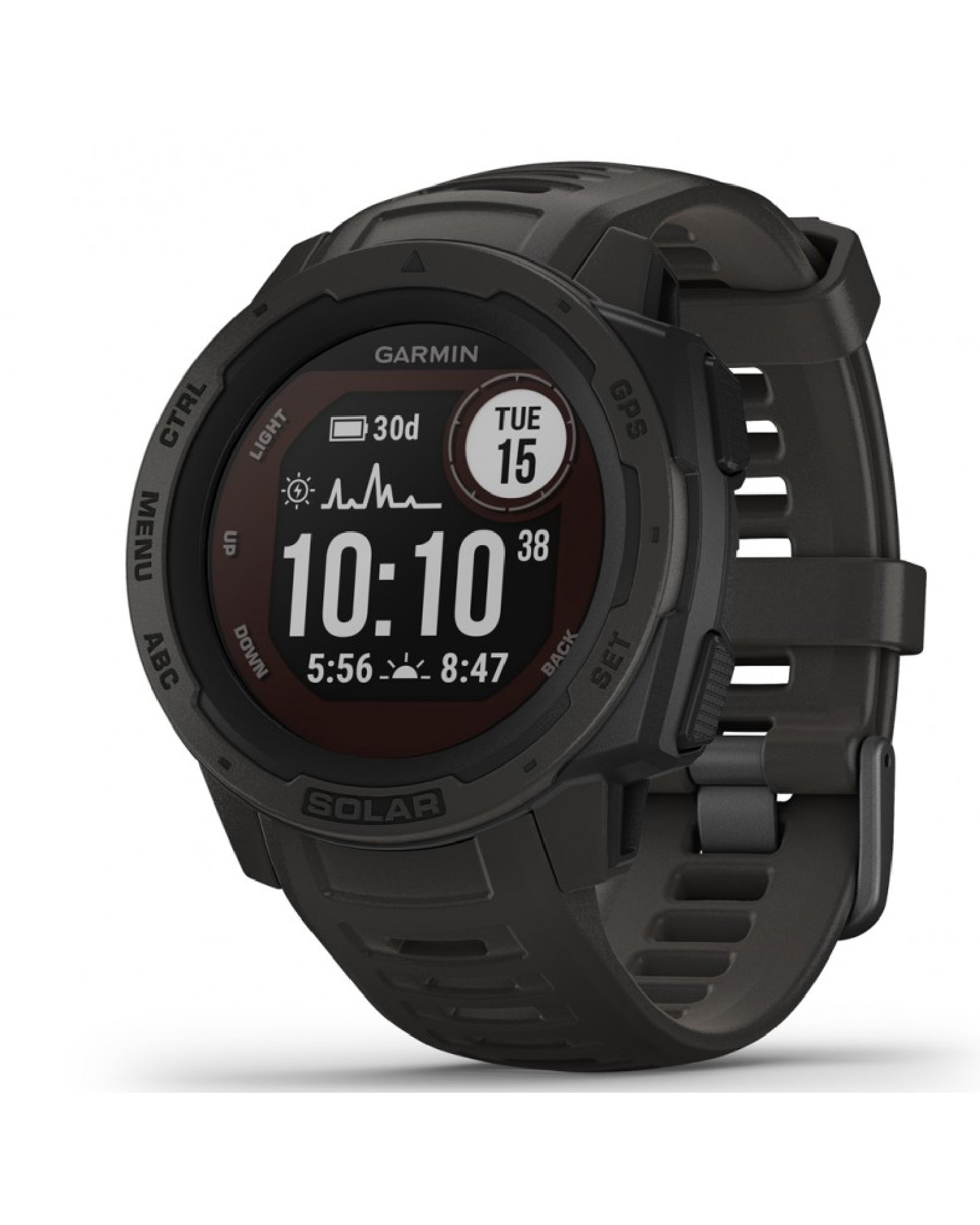 Orologio Smartwatch Garmin Instinct Solar unisex 010-02293-00-2