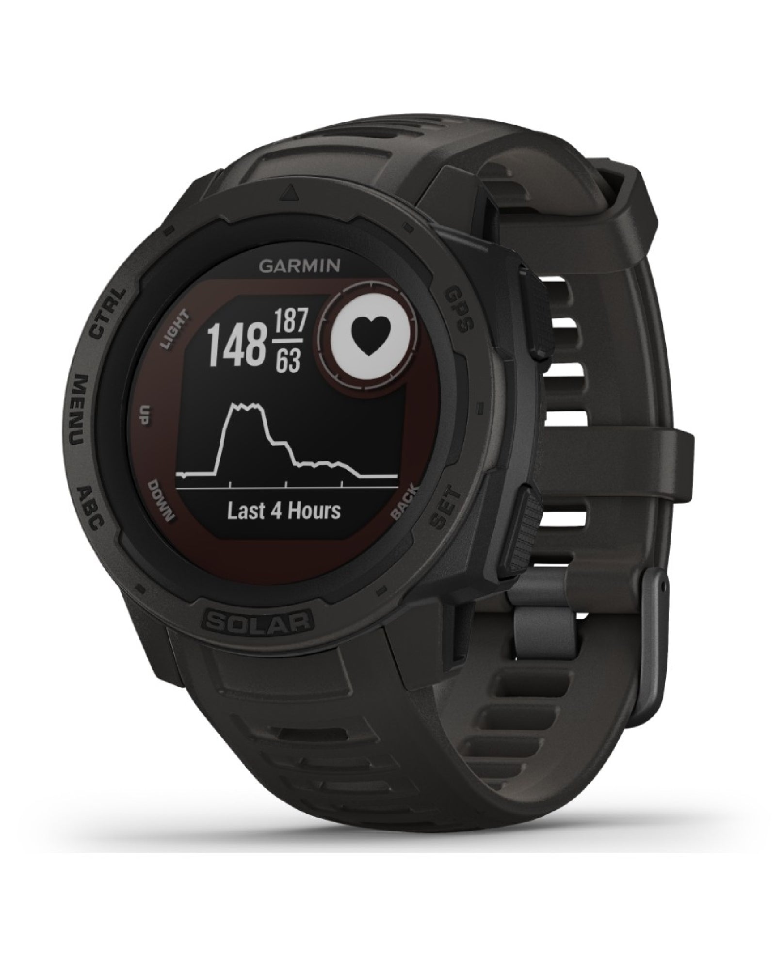 Orologio Smartwatch Garmin Instinct Solar unisex 010-02293-00-8