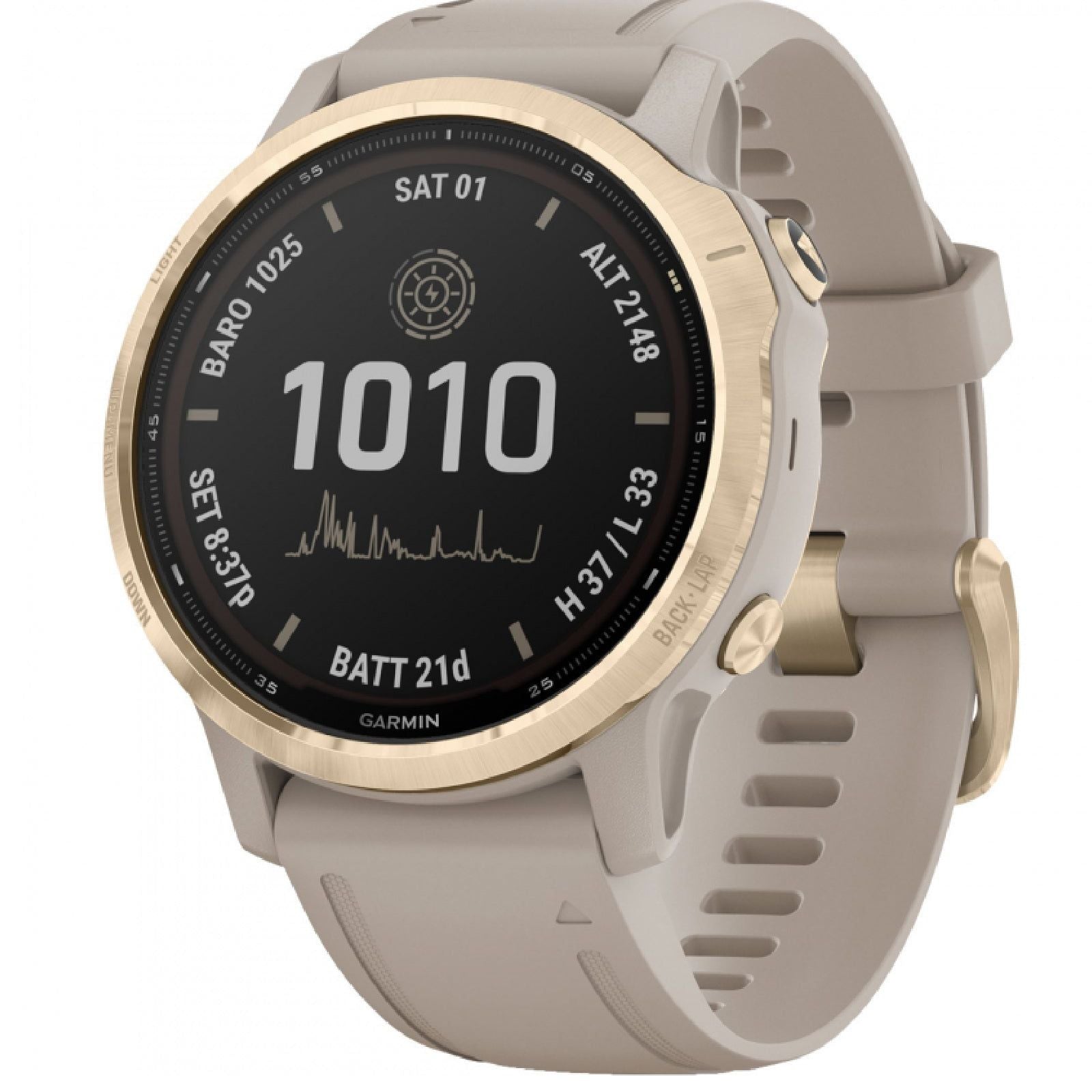 Orologio Smartwatch Garmin Fenix 6S PRO Solar unisex 010-02409-11-2