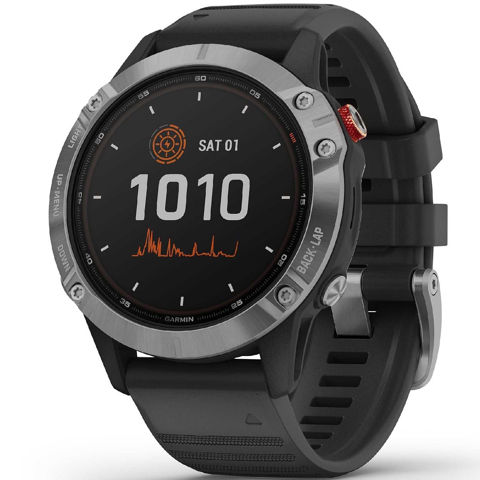 Orologio Smartwatch Garmin Fenix 6 Solar da uomo 010-02410-00-2