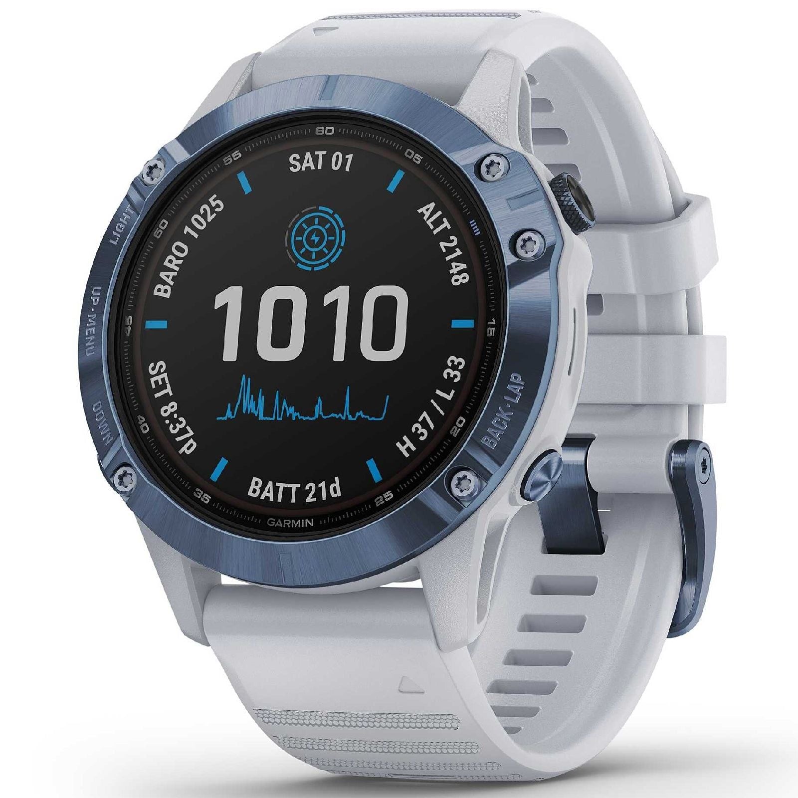 Orologio Smartwatch Garmin Fenix 6 PRO Solar da uomo 010-02410-19-2