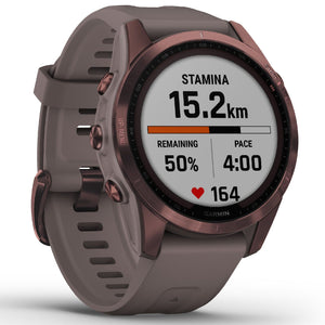 Orologio GPS Garmin Fēnix 7S Sapphire Solar Edition unisex