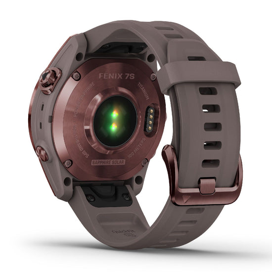 Orologio GPS Garmin Fenix 7S Sapphire Solar Edition unisex 010-02539-29-4