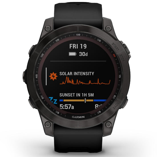 Orologio GPS Garmin Fenix 7 Sapphire Solar Edition unisex 010-02540-21-1