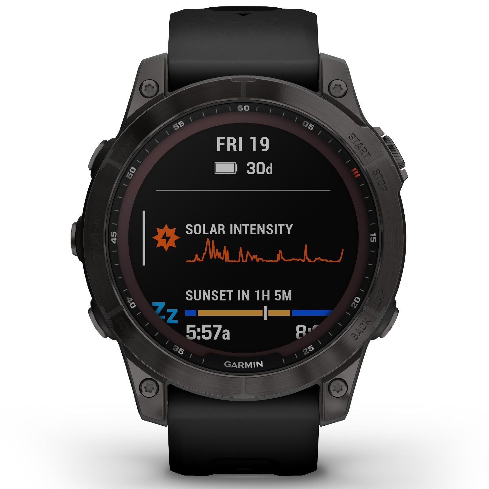 Orologio GPS Garmin Fenix 7 Sapphire Solar Edition unisex 010-02540-21-1