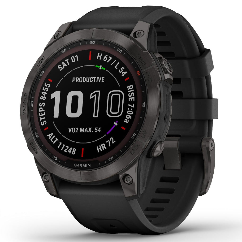 Orologio GPS Garmin Fēnix 7 Sapphire Solar Edition unisex