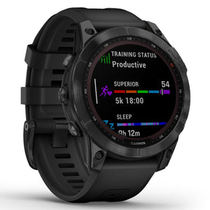 Orologio GPS Garmin Fēnix 7 Sapphire Solar Edition unisex