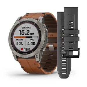 Orologio GPS Garmin Fēnix 7X Sapphire Solar Edition da uomo