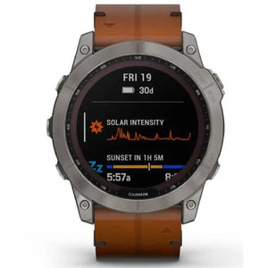 Orologio GPS Garmin Fēnix 7X Sapphire Solar Edition da uomo