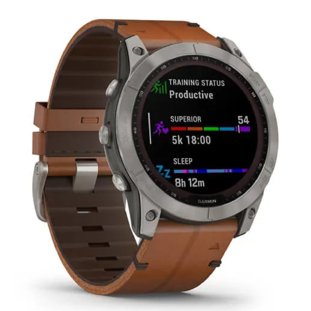 Orologio GPS Garmin Fēnix 7X Sapphire Solar Edition da uomo