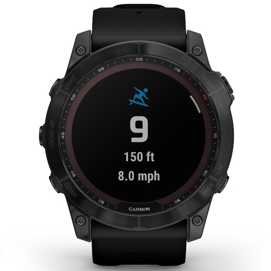 Orologio GPS Garmin Fenix 7X Sapphire Solar Edition da uomo 010-02541-23-1