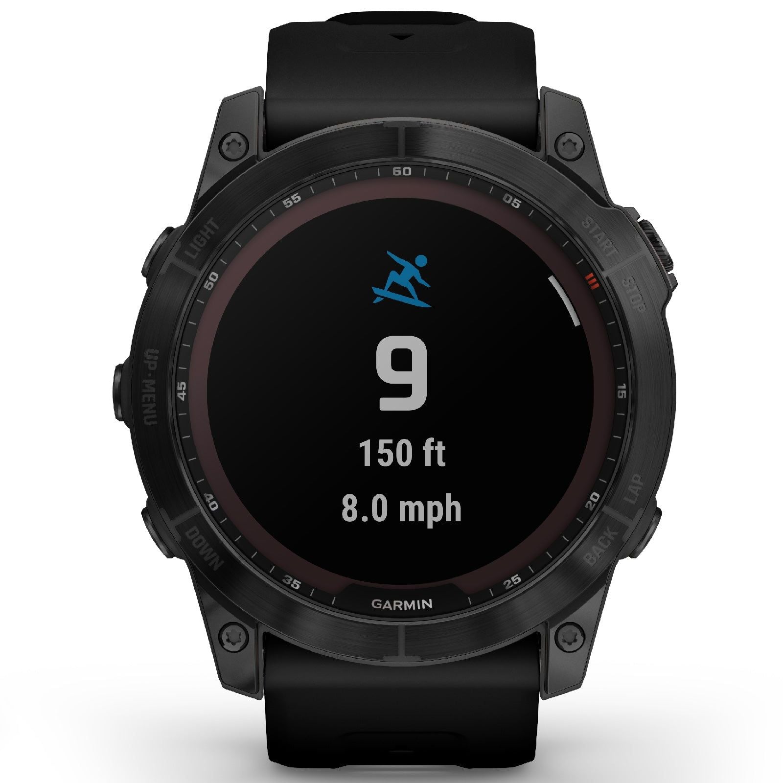 Orologio GPS Garmin Fenix 7X Sapphire Solar Edition da uomo 010-02541-23-1