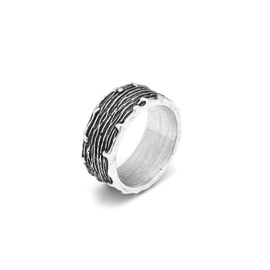 Anello Giovanni Raspini Fascia Graffiato da uomo 11320-1