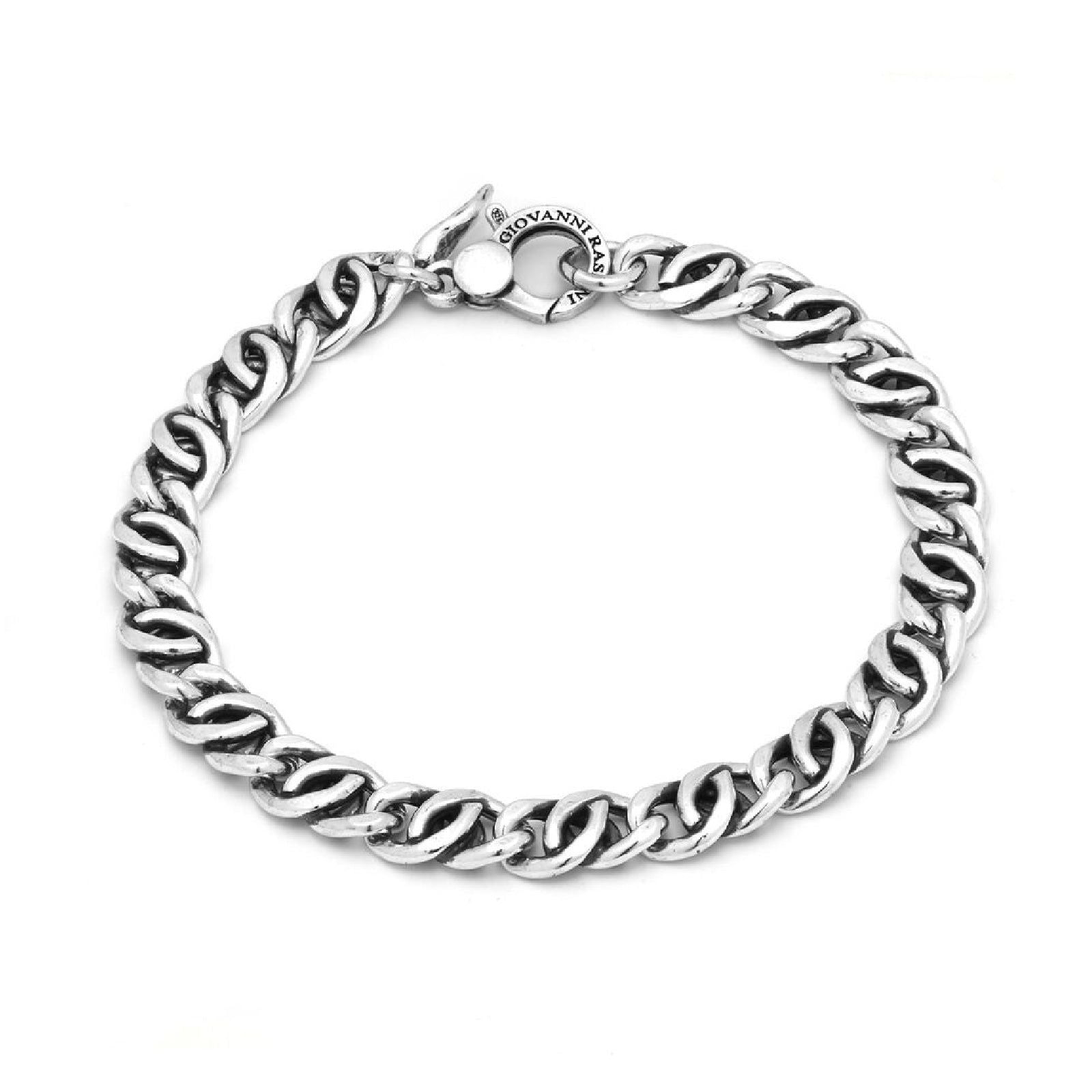 Bracciale Giovanni Raspini Grumetta doppia da uomo 11345-1