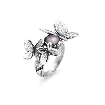 Anello Giovanni Raspini Floral Butterfly da donna 11381-1