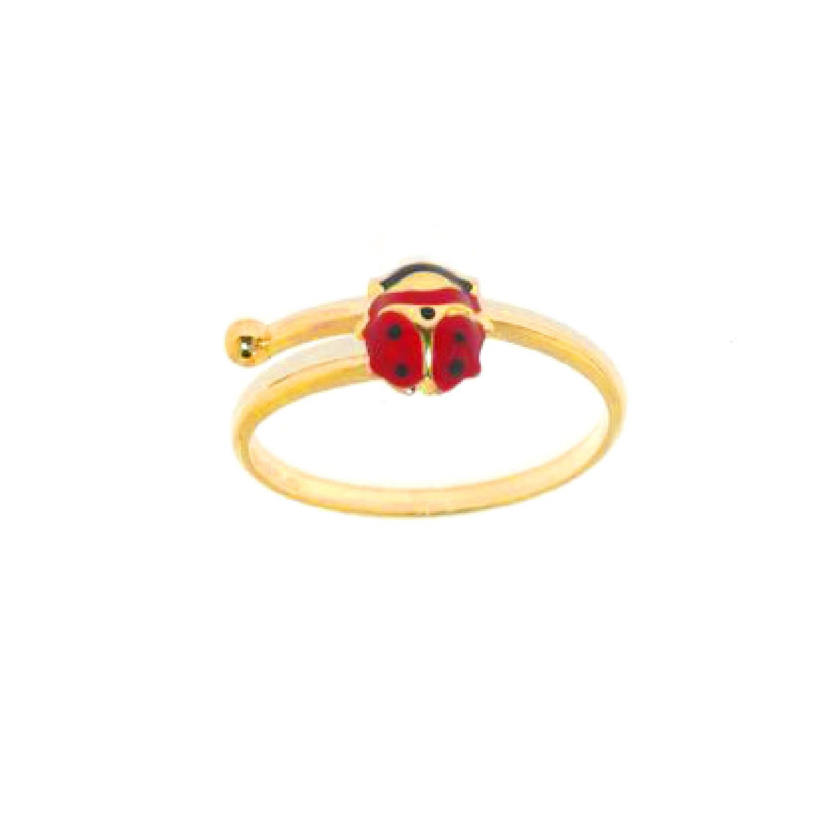 Anello JOY Gioielli Oro da bambina in oro giallo e oro bianco 120155