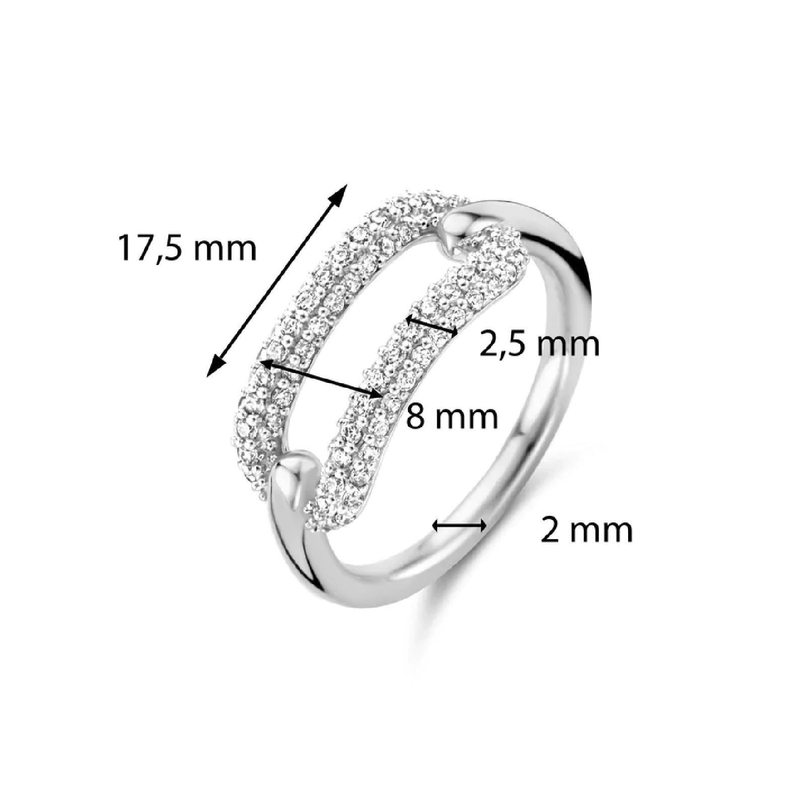 Anello TI SENTO Milano da donna 12228ZI-3