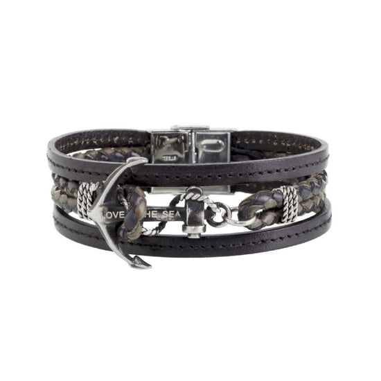 Bracciale Marlù Love The Sea da uomo 13BR054N-1