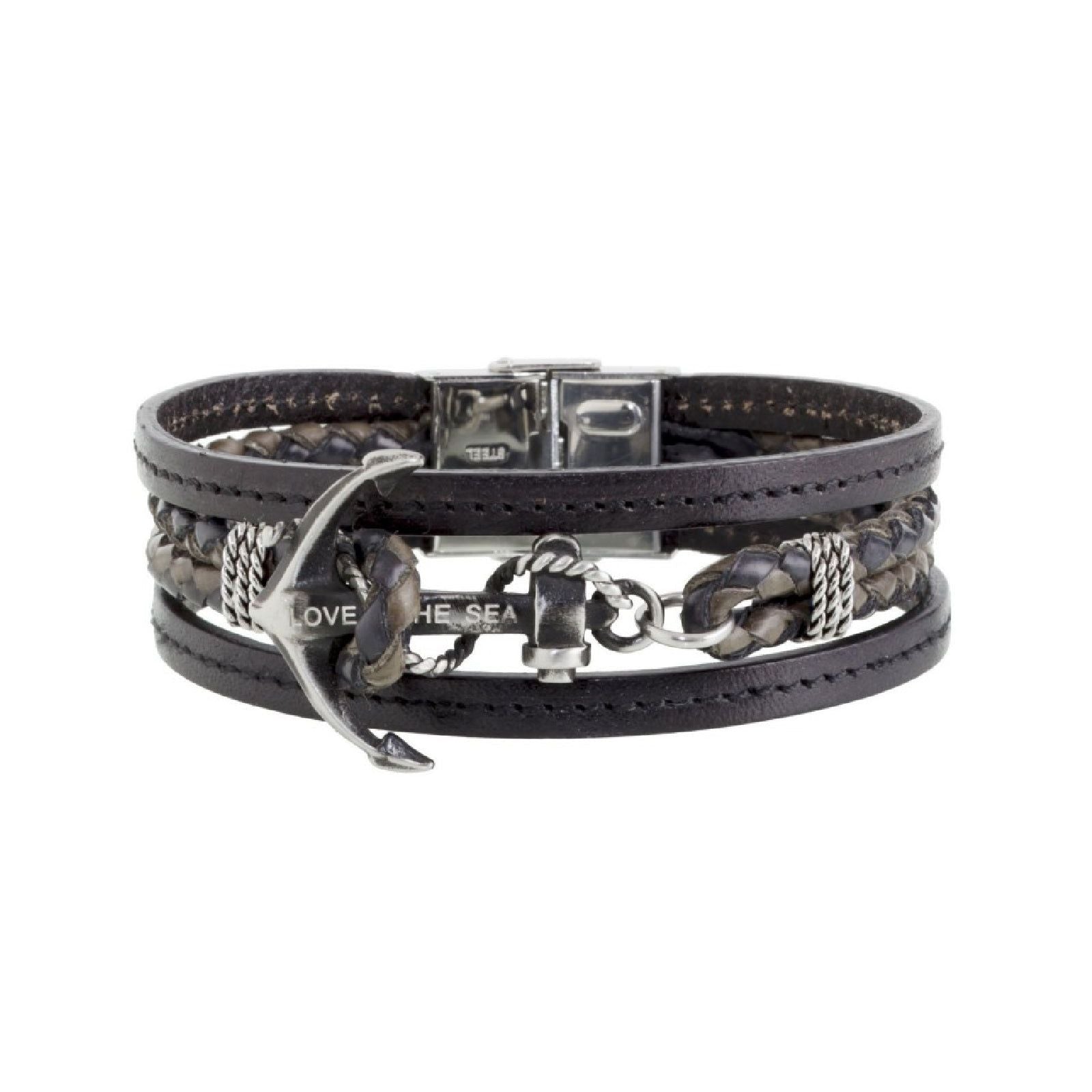 Bracciale Marlù Love The Sea da uomo 13BR054N-1