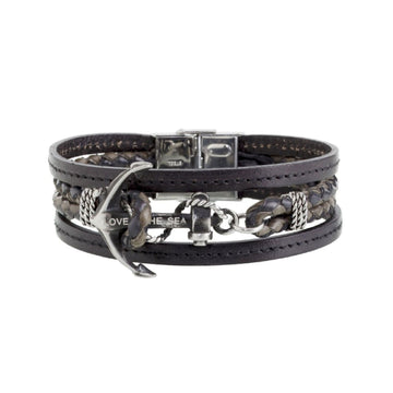 Bracciale Marlù Love The Sea da uomo 13BR054N-1