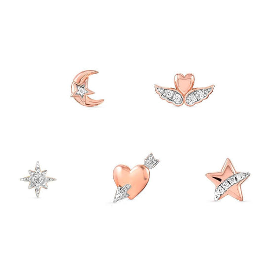 Set di orecchini Nomination Sweetrock da donna 148025-039-1