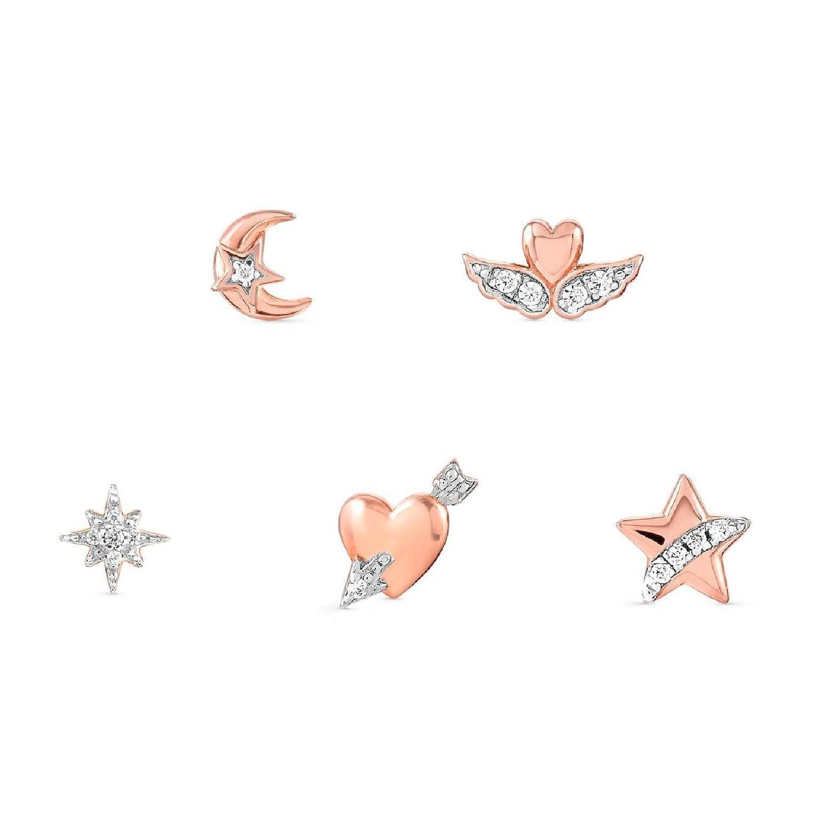 Set di orecchini Nomination Sweetrock da donna 148025-039-1