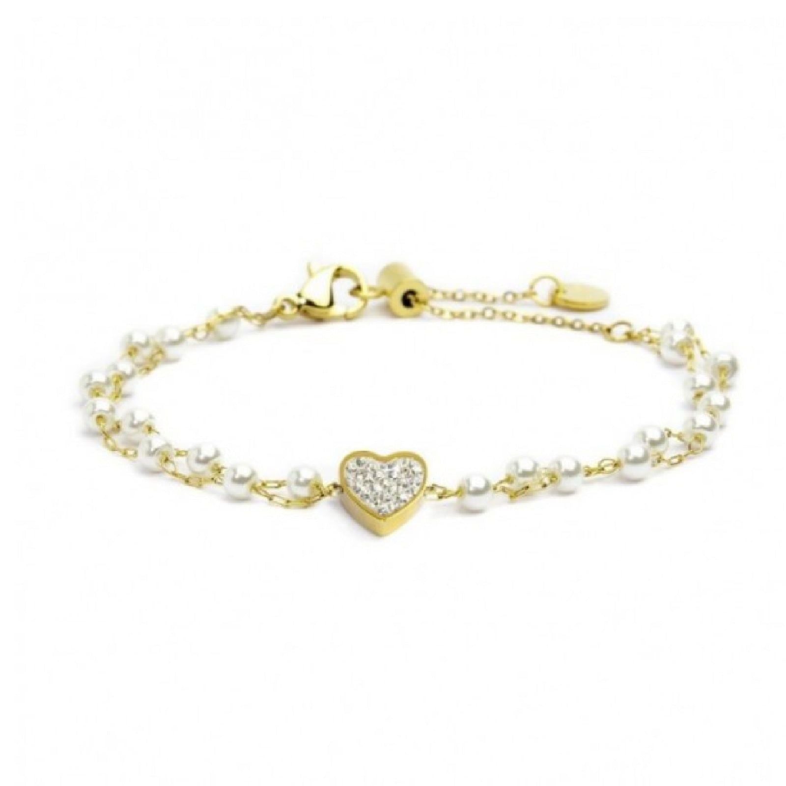 Bracciale Marlù Nel Mio Cuore da donna 15BR068G-W-1
