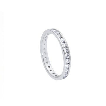 Anello tuttogiro donna JOY Gioielli Oro in oro bianco con zirconi 172233-1