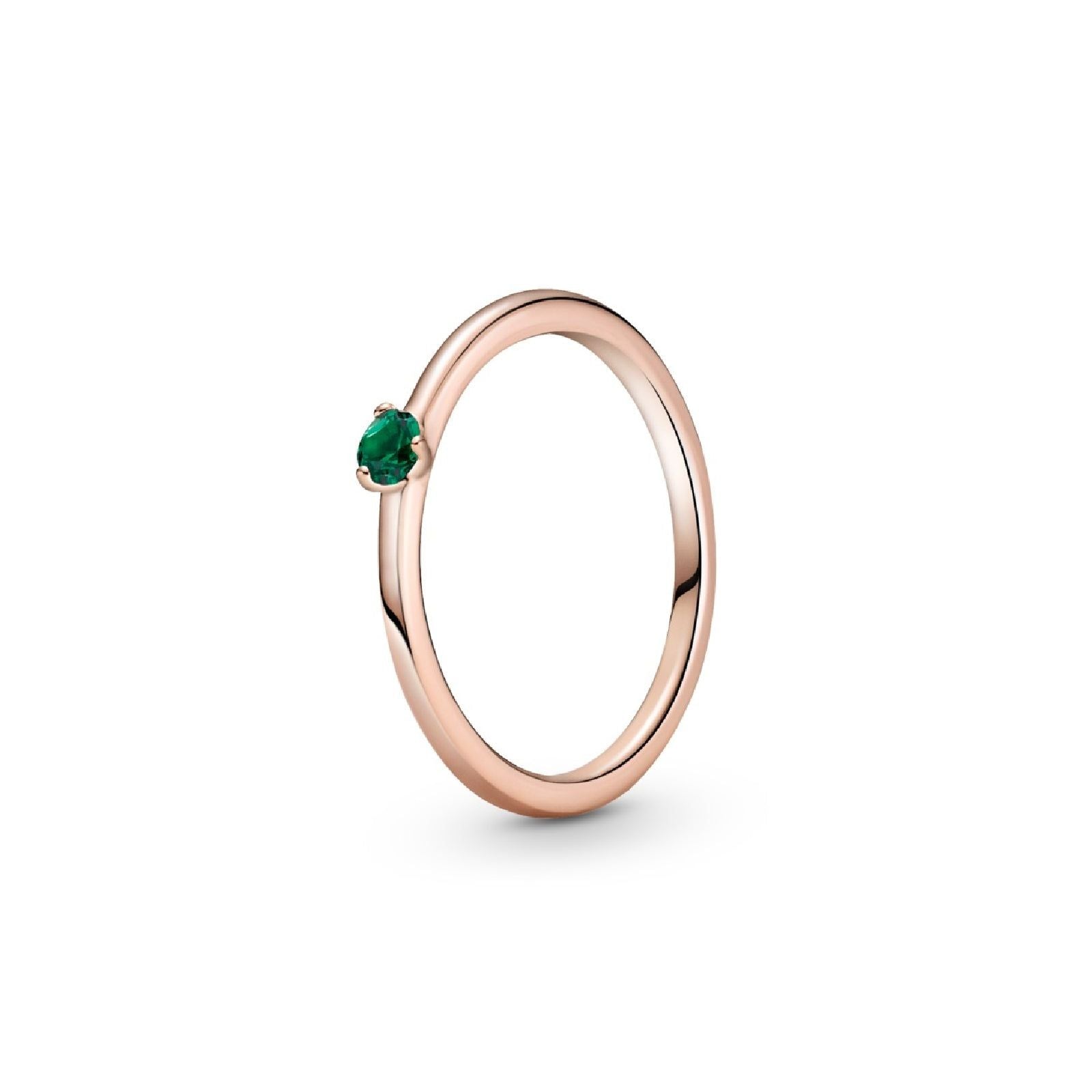 Anello con solitario verde 189259C05-1