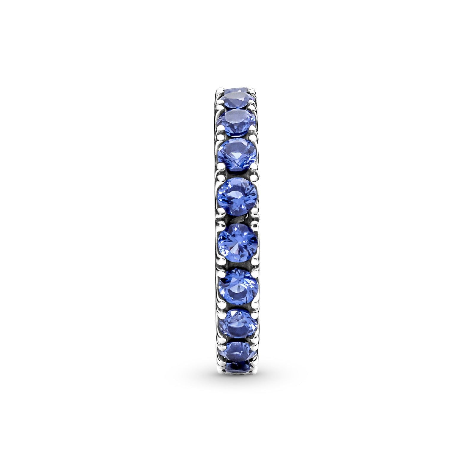 Anello Fascia Scintillante Blu 190050C02-3