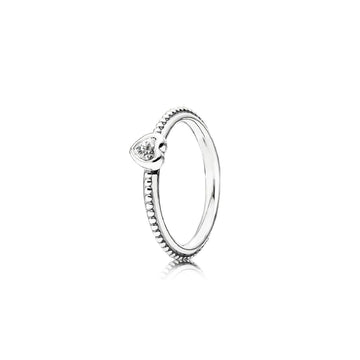 Anello decorato con cuore 190896CZ-1
