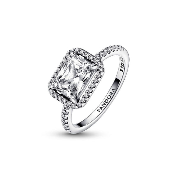 Anello Punto Luce Rettangolo 192391C01-1