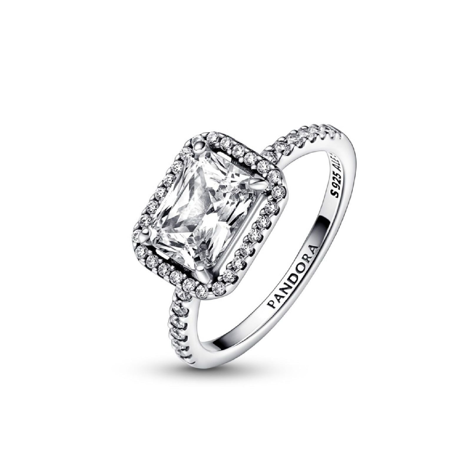 Anello Punto Luce Rettangolo 192391C01-1