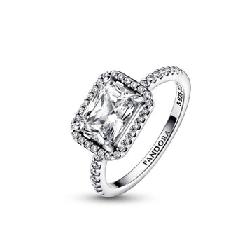 Anello Punto Luce Rettangolo 192391C01-1