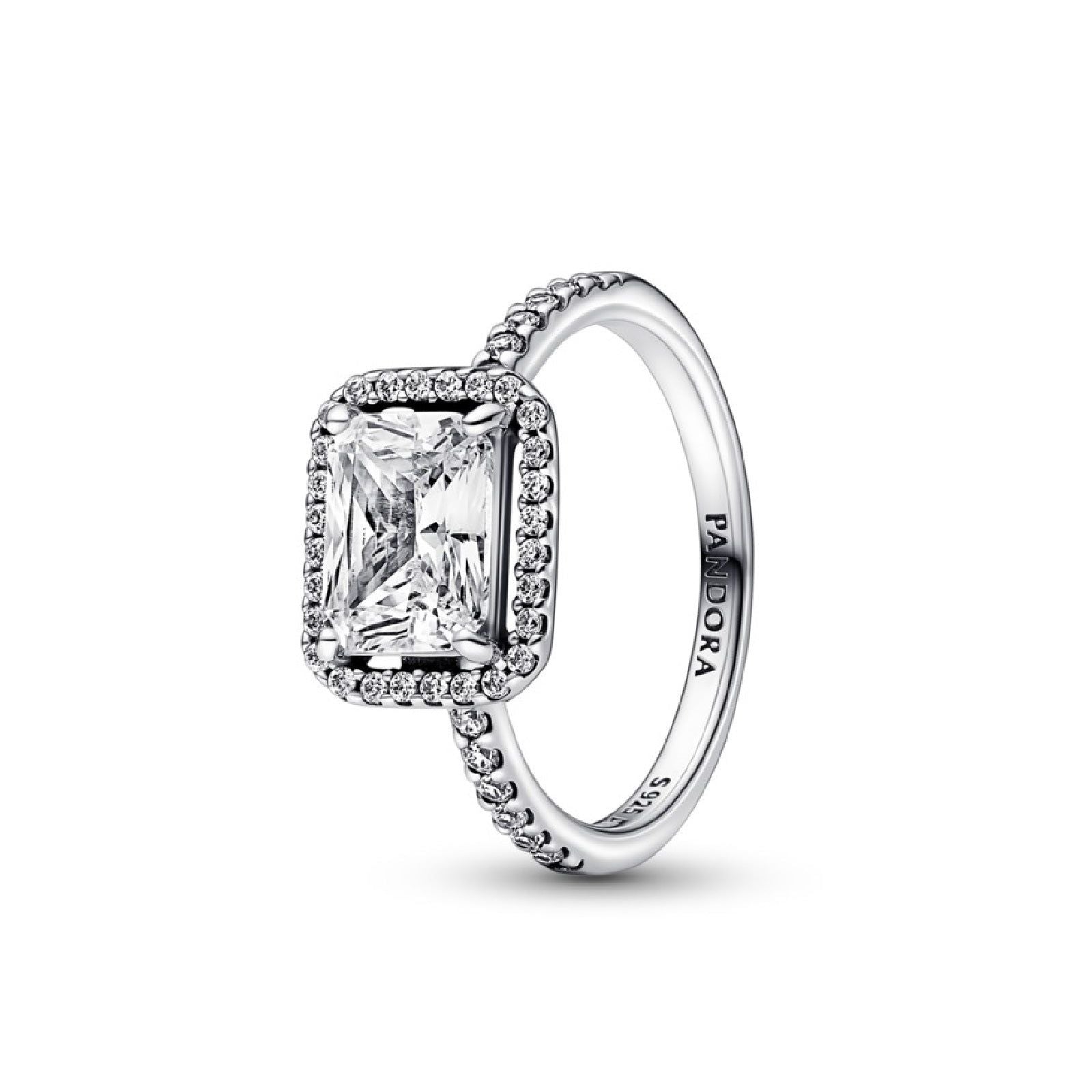 Anello Punto Luce Rettangolo 192391C01-3