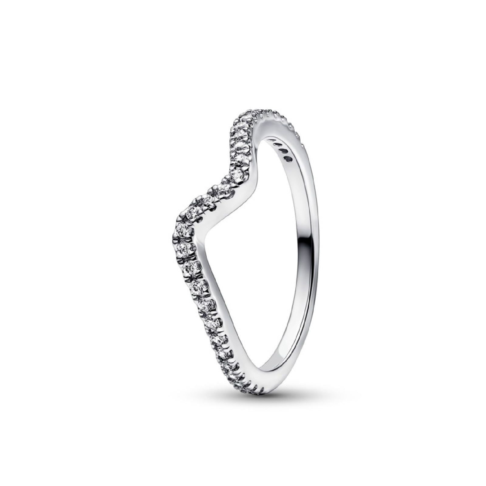 Anello Onda Pietre Luminose 192539C01-1