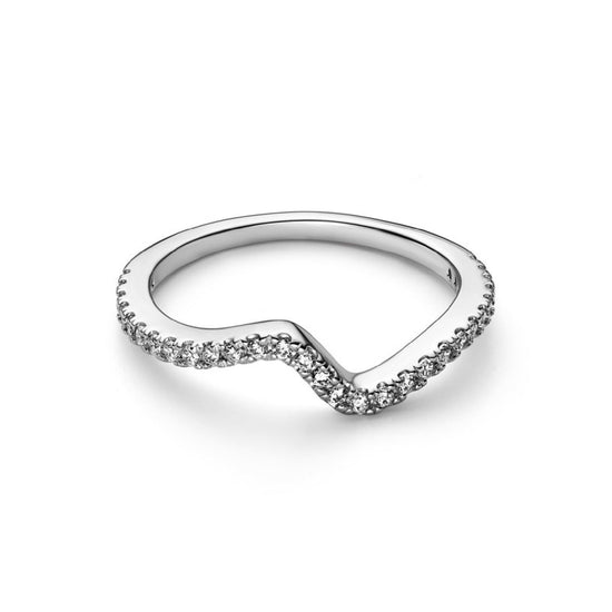 Anello Onda Pietre Luminose 192539C01-2