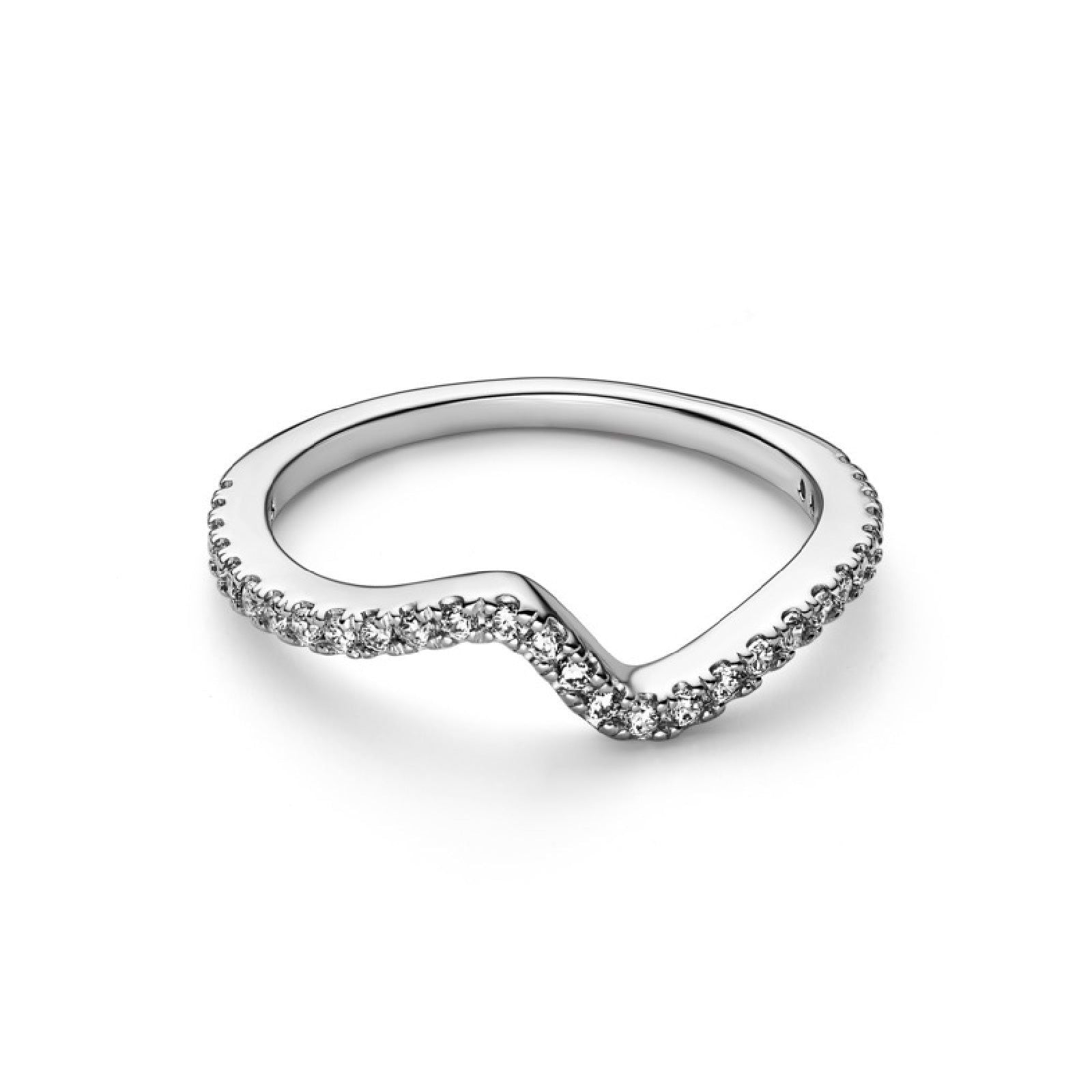 Anello Onda Pietre Luminose 192539C01-2
