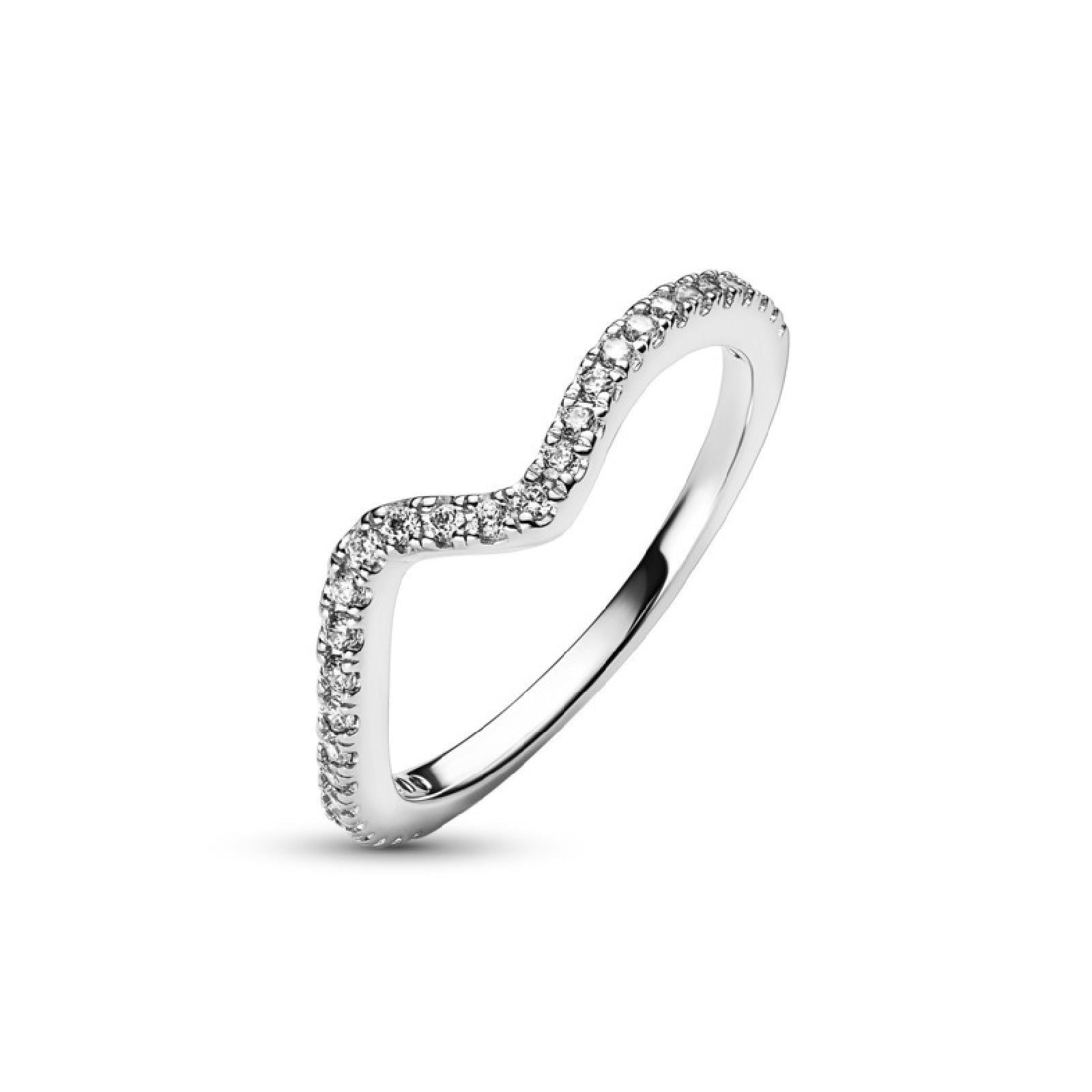 Anello Onda Pietre Luminose 192539C01-3
