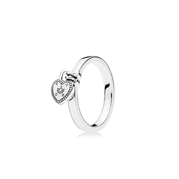 Anello con lucchetto a forma di cuore 196571-1