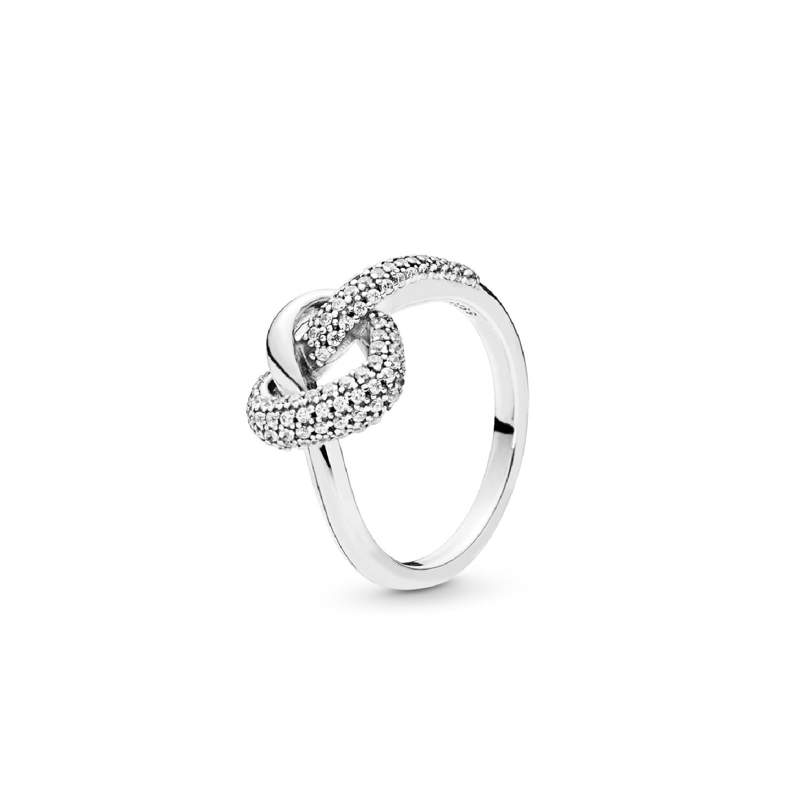 Anello Cuore intrecciato 198086CZ-1