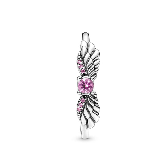 Anello Ali d’angelo con Pietra Rosa 198500C02-2